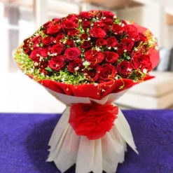 Romantic Red Roses Bouquet