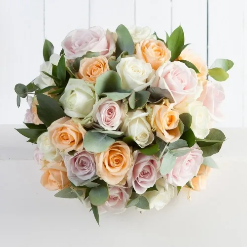 Soft Pastel Roses