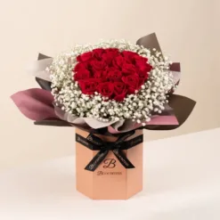 Valentine’s Day Red Rose Box